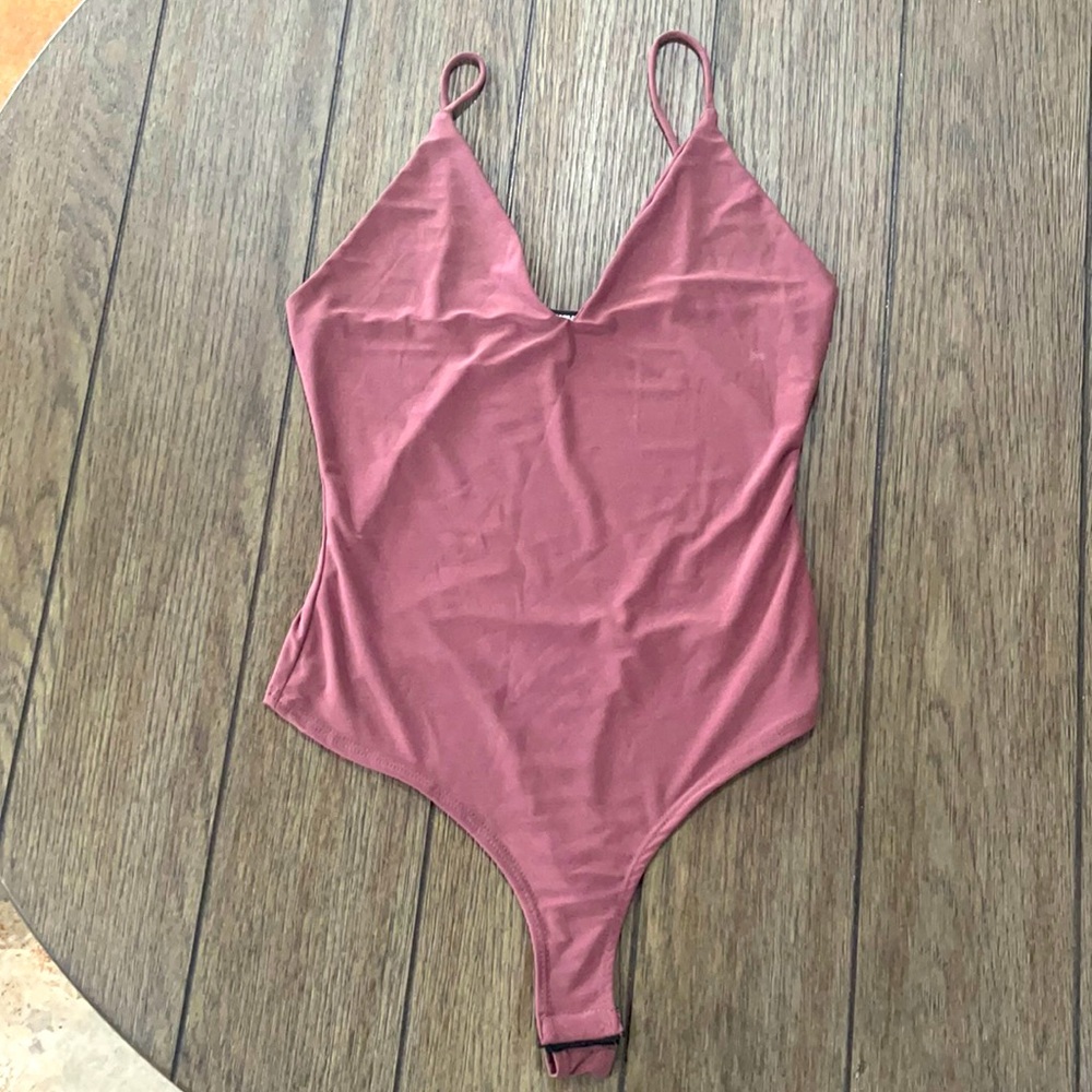 Fashion Nova Spaghetti Strap Bodysuit